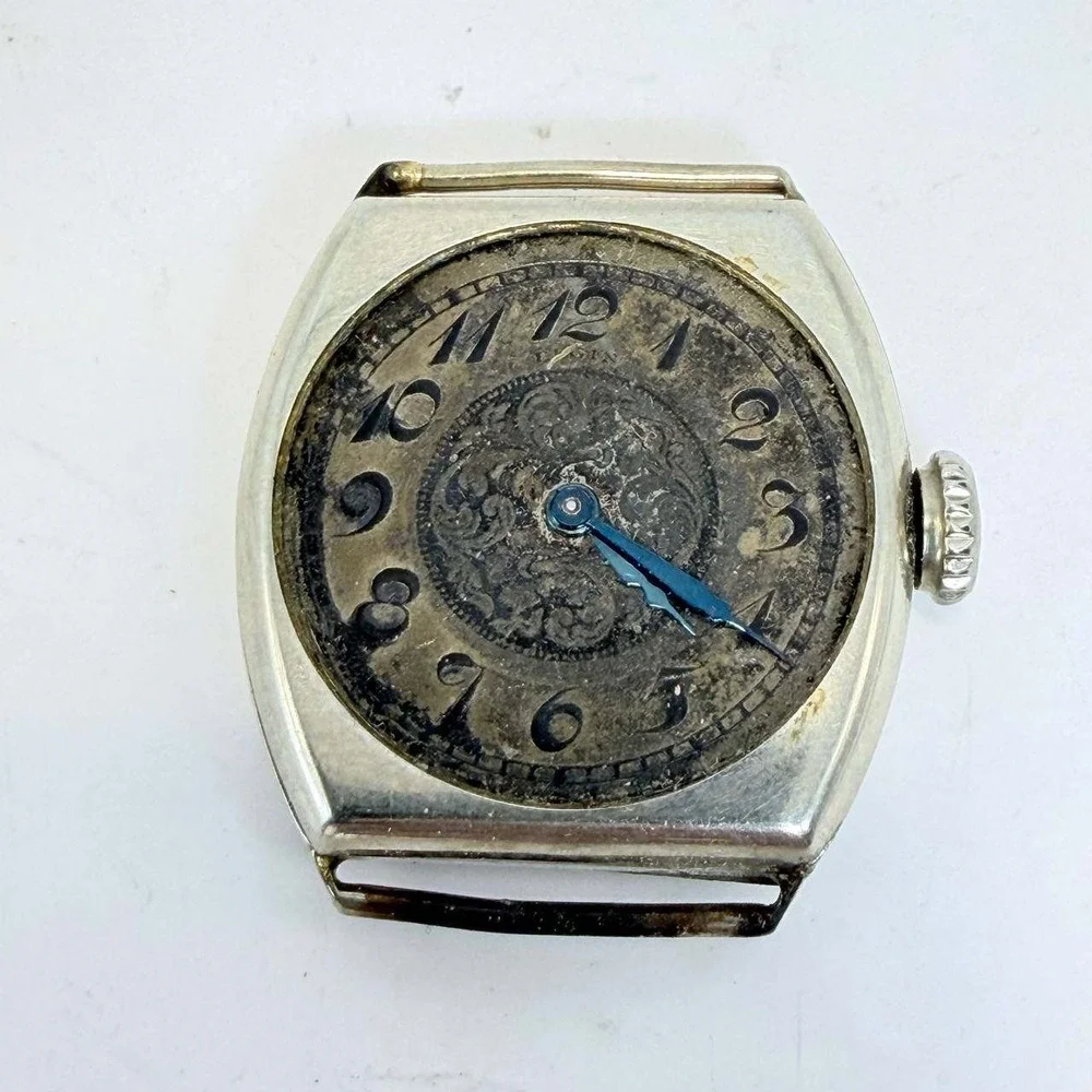 Antique Lady Elgin 15 Jewel Watch Wadsworth 10K Gold Filled 1922 Works Runs